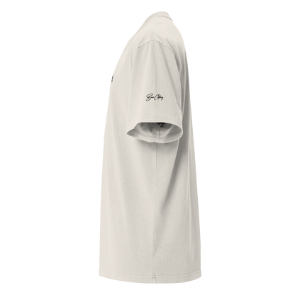 Est Oversize Embroidered Faded T-shirt - Bearclothing