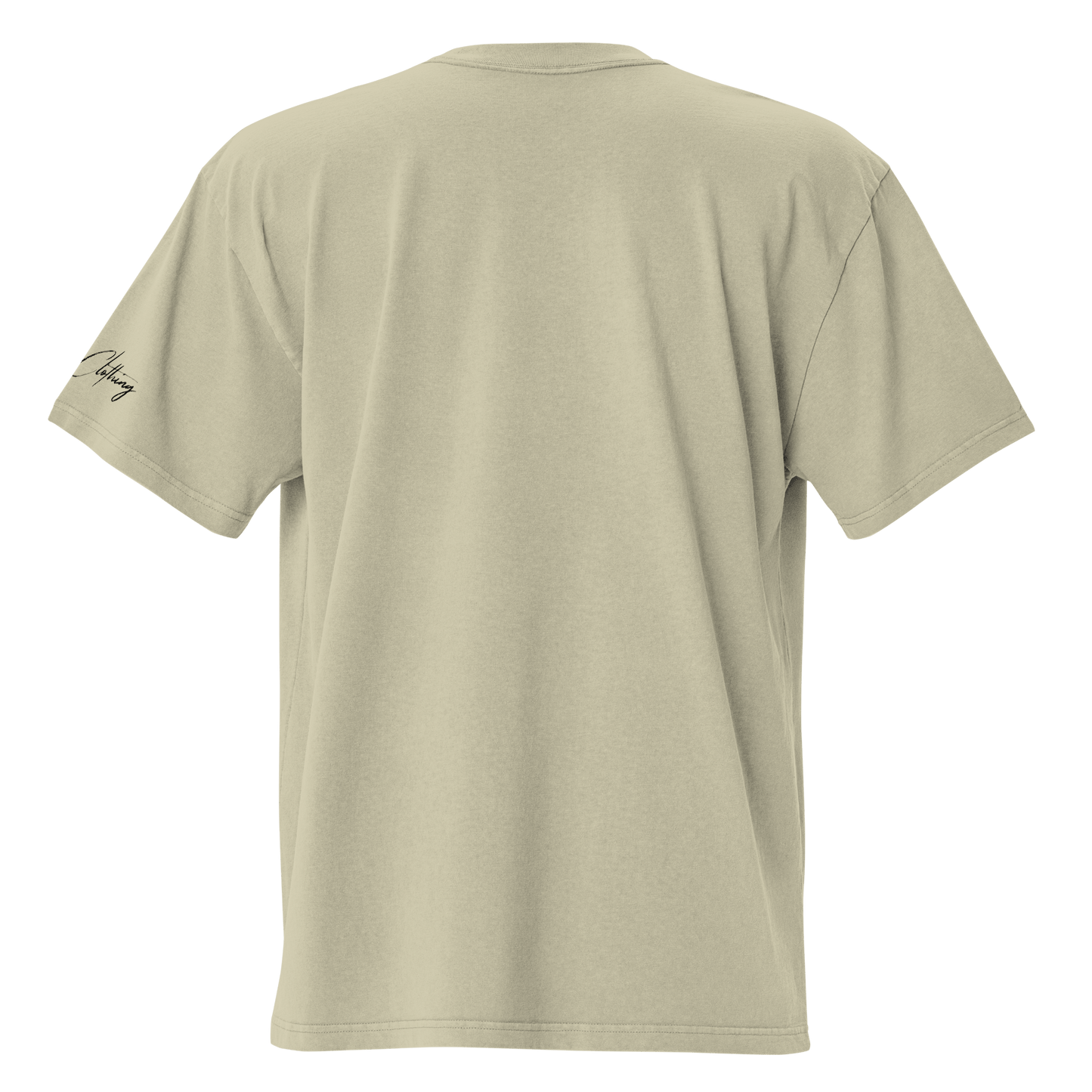 Wear Your Worth Full Body Oversized faded t-shirt - Bearclothing