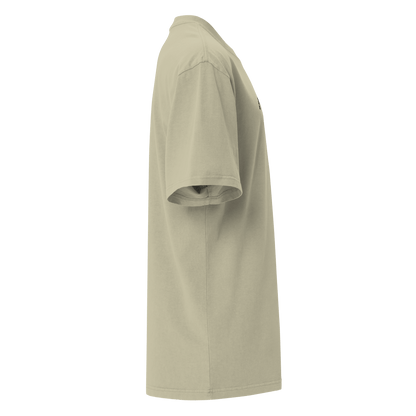 Est Oversize Embroidered Faded T-shirt - Bearclothing