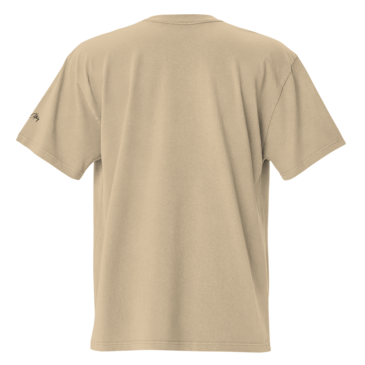 Est Oversize Embroidered Faded T-shirt - Bearclothing