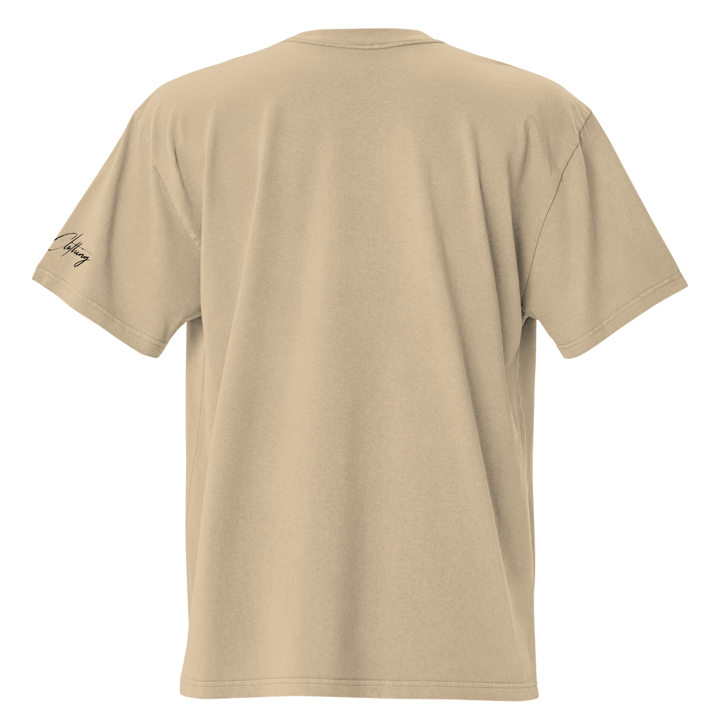 Wear Your Worth Full Body Oversized faded t-shirt - Bearclothing