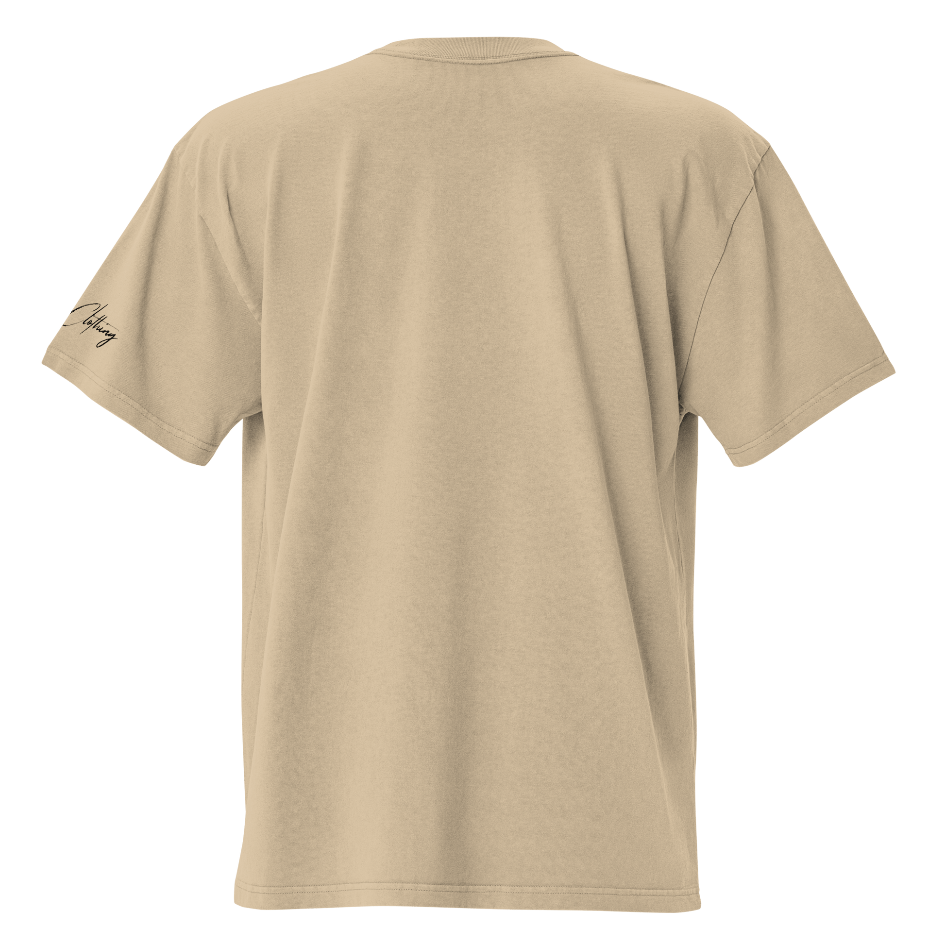 Wear Your Worth Full Body Oversized faded t-shirt - Bearclothing