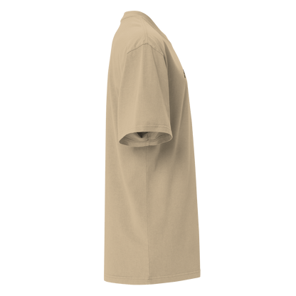 Est Oversize Embroidered Faded T-shirt - Bearclothing