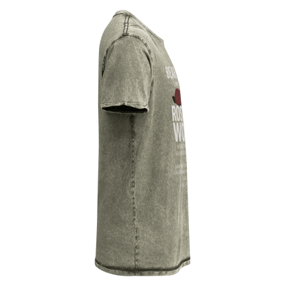 Oversized Denim Full body Wear Your Worth T-Shirt - Bearclothing