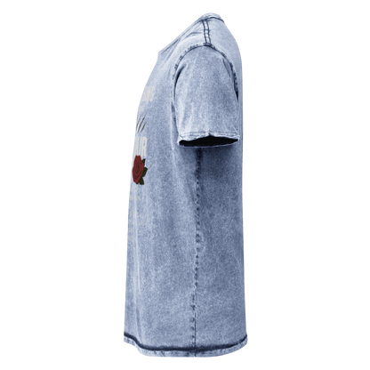 Oversized Denim Full body Wear Your Worth T-Shirt - Bearclothing