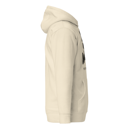 Fall Wear Your Worth Black Print Unisex Hoodie - Bearclothing
