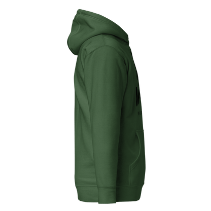 Fall Wear Your Worth Black Print Unisex Hoodie - Bearclothing