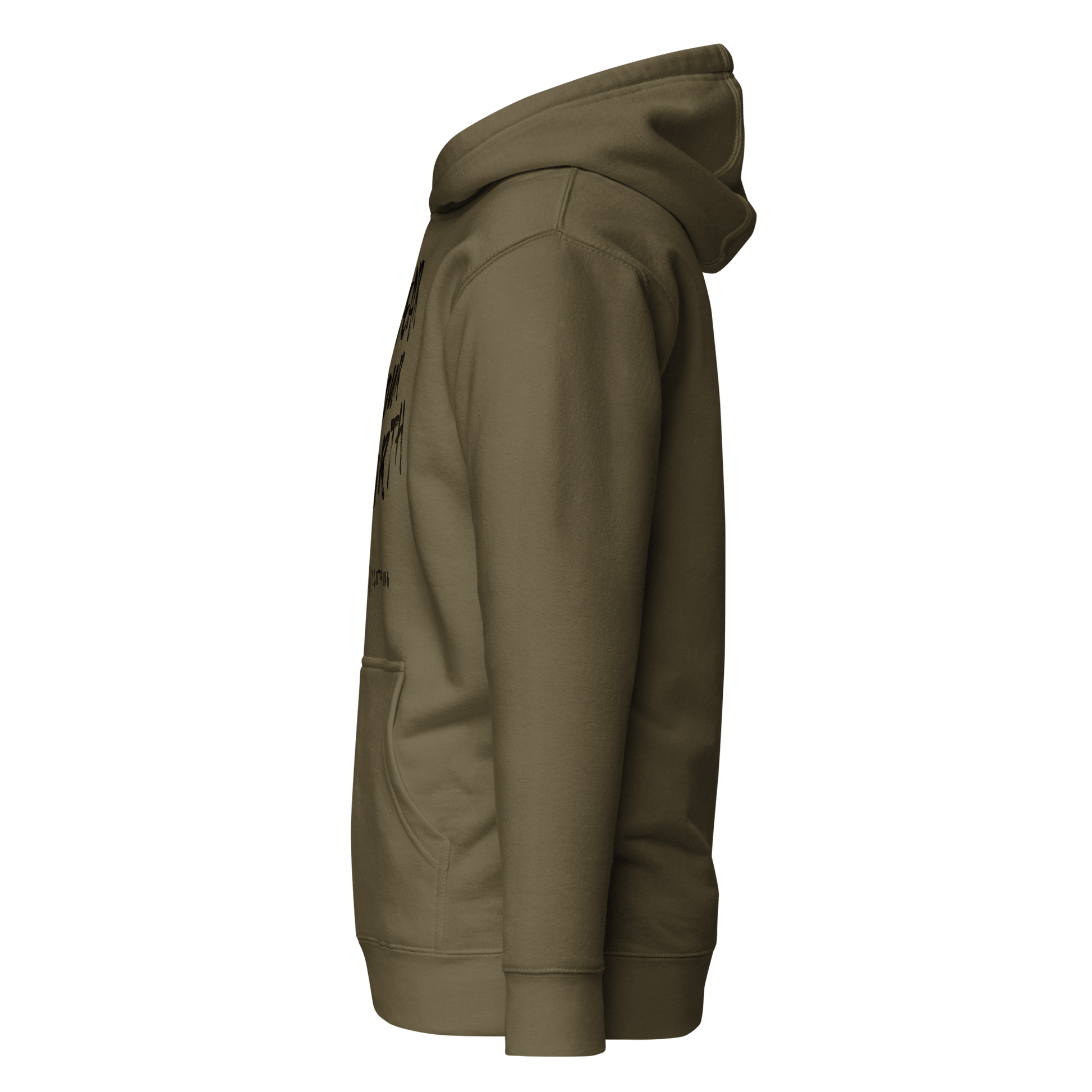 Fall Wear Your Worth Black Print Unisex Hoodie - Bearclothing