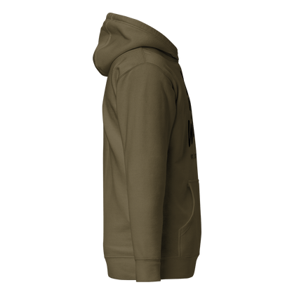 Fall Wear Your Worth Black Print Unisex Hoodie - Bearclothing
