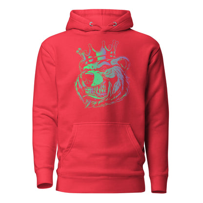 Multicolored Bear Unisex Hoodie - Bearclothing