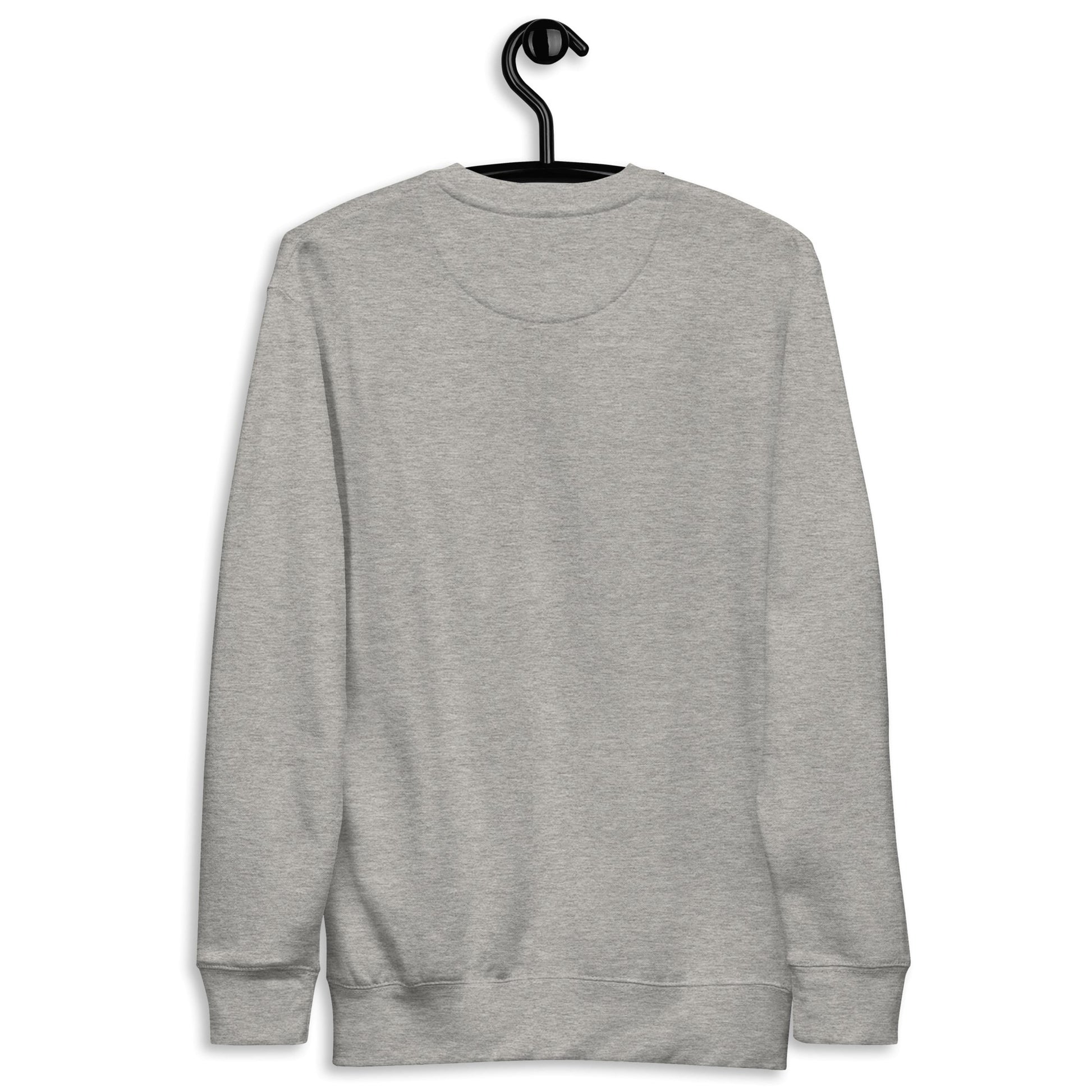 White Bear With Crown Unisex Premium Sweatshirt - Bearclothing