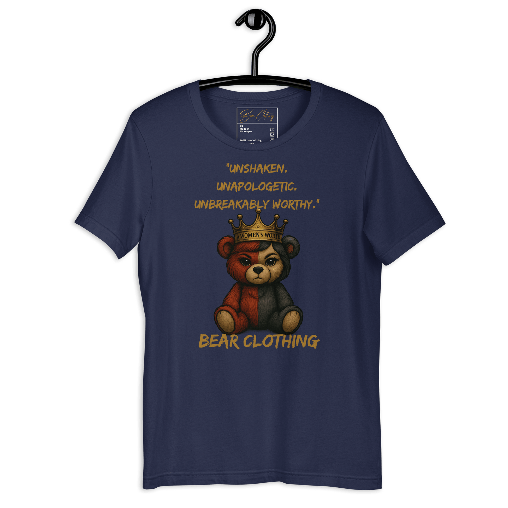 A Women’s Worth Full Body T-shirt - Bearclothing