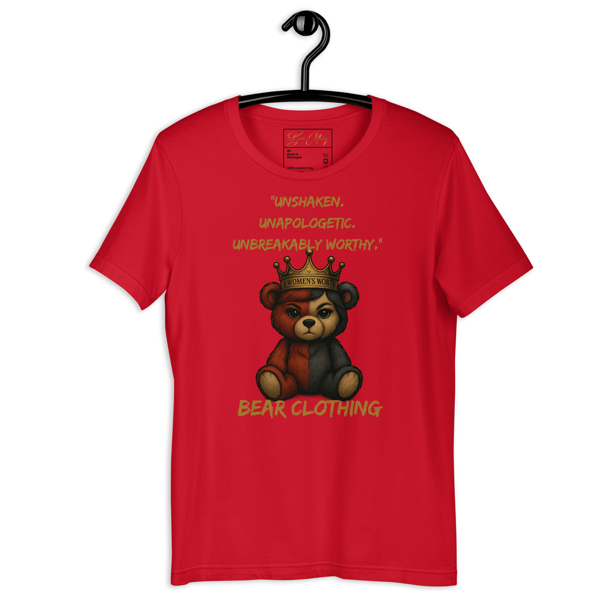 A Women’s Worth Full Body T-shirt - Bearclothing