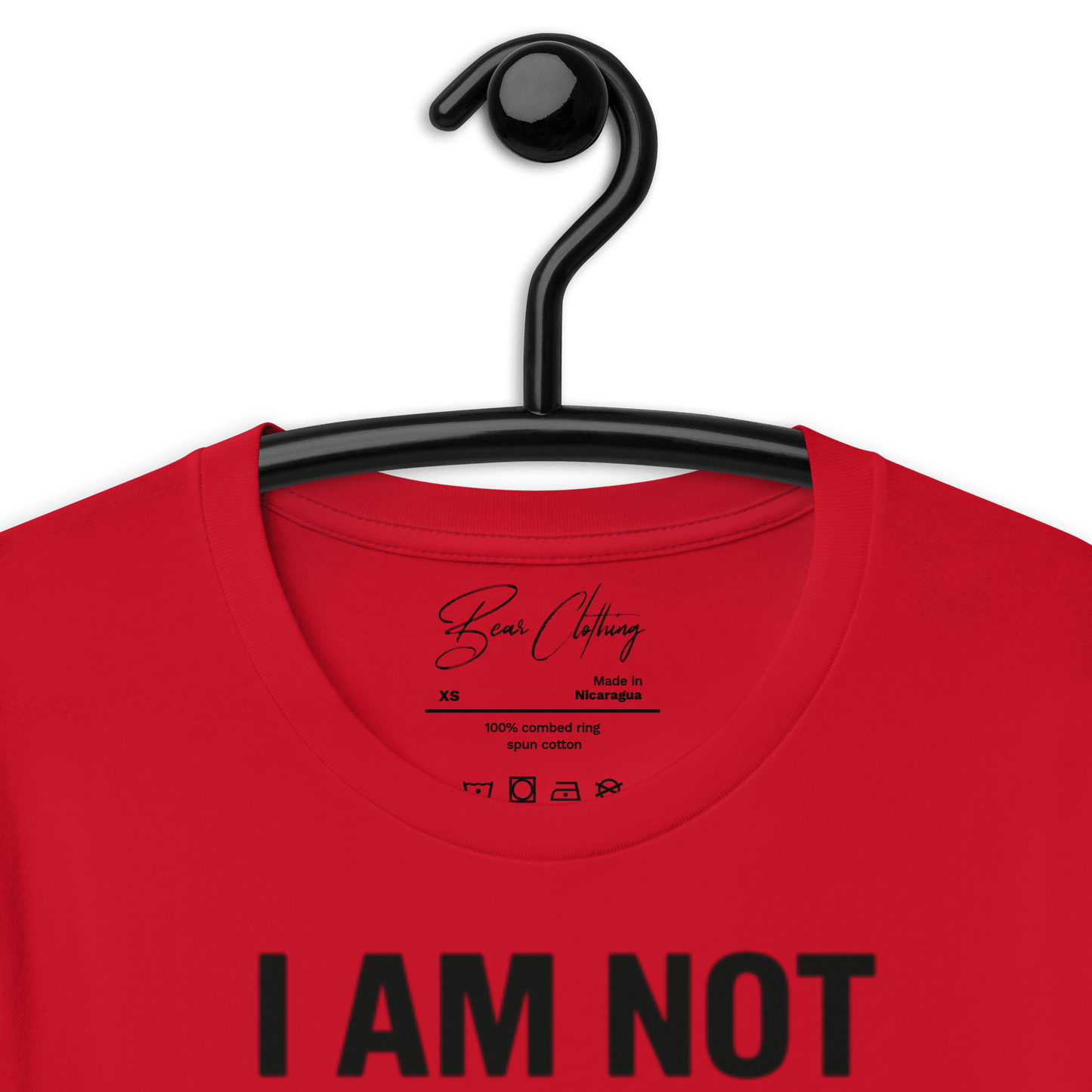 Full Body I Am Not Defined Black Print Unisex t-shirt - Bearclothing