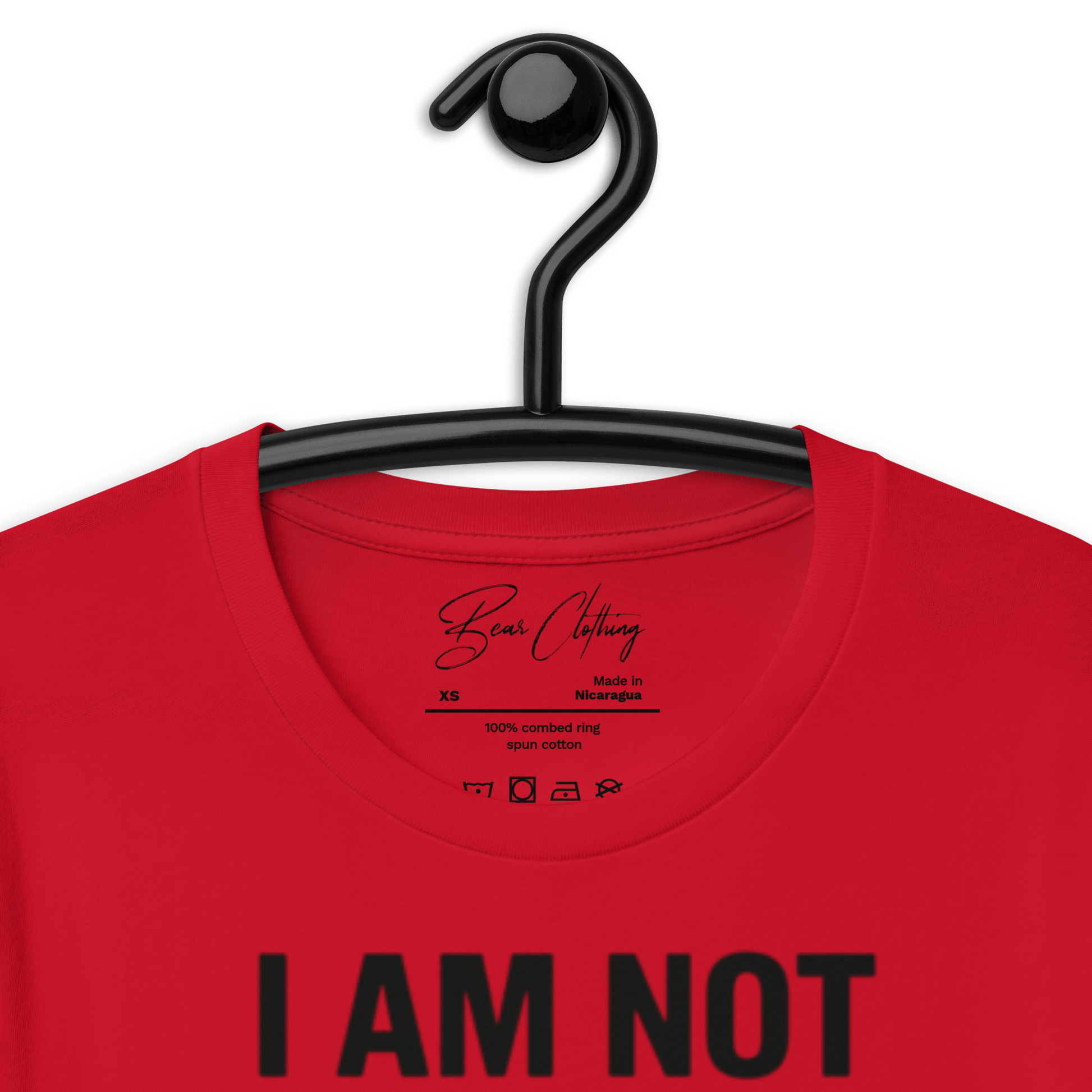 Full Body I Am Not Defined Black Print Unisex t-shirt - Bearclothing