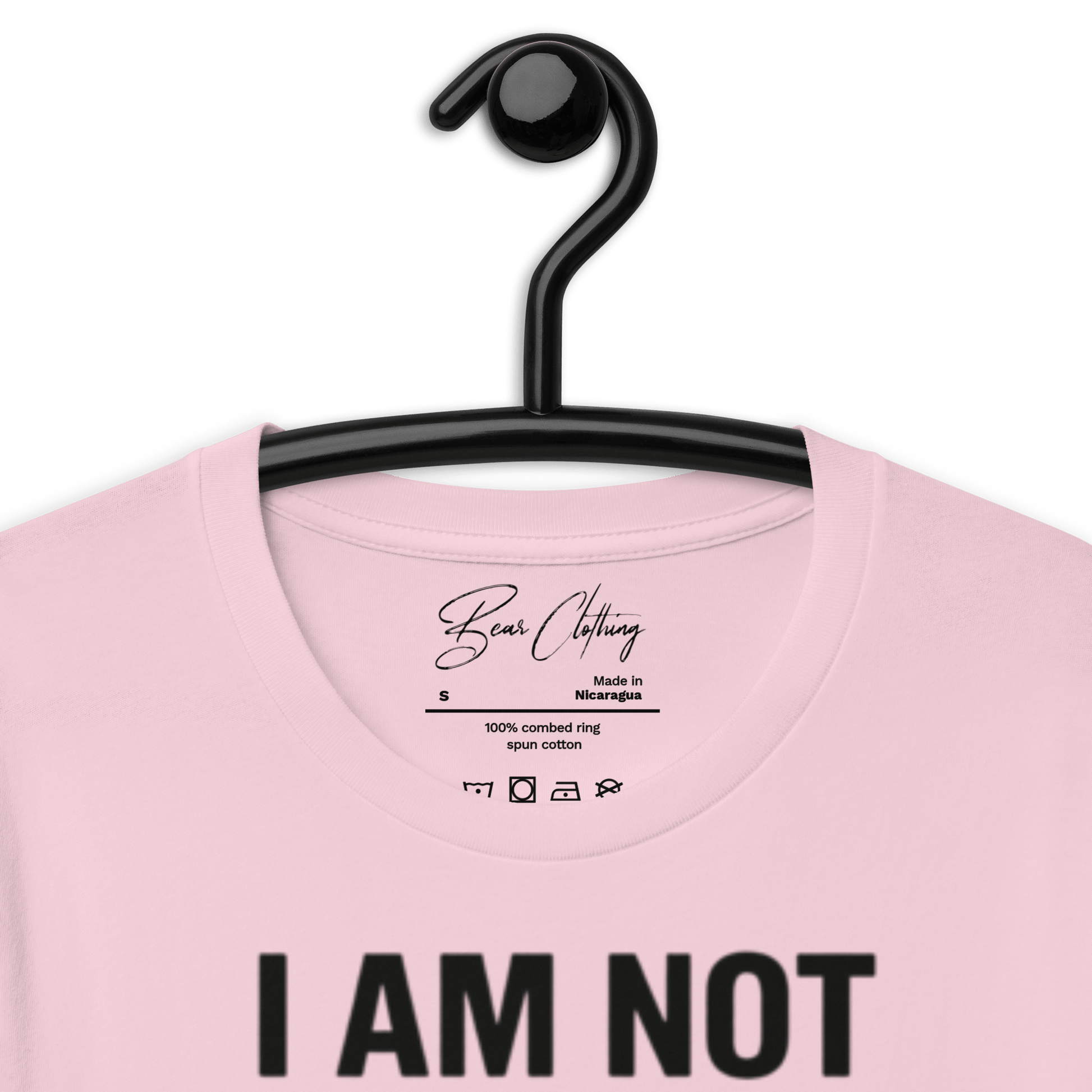 Full Body I Am Not Defined Black Print Unisex t-shirt - Bearclothing