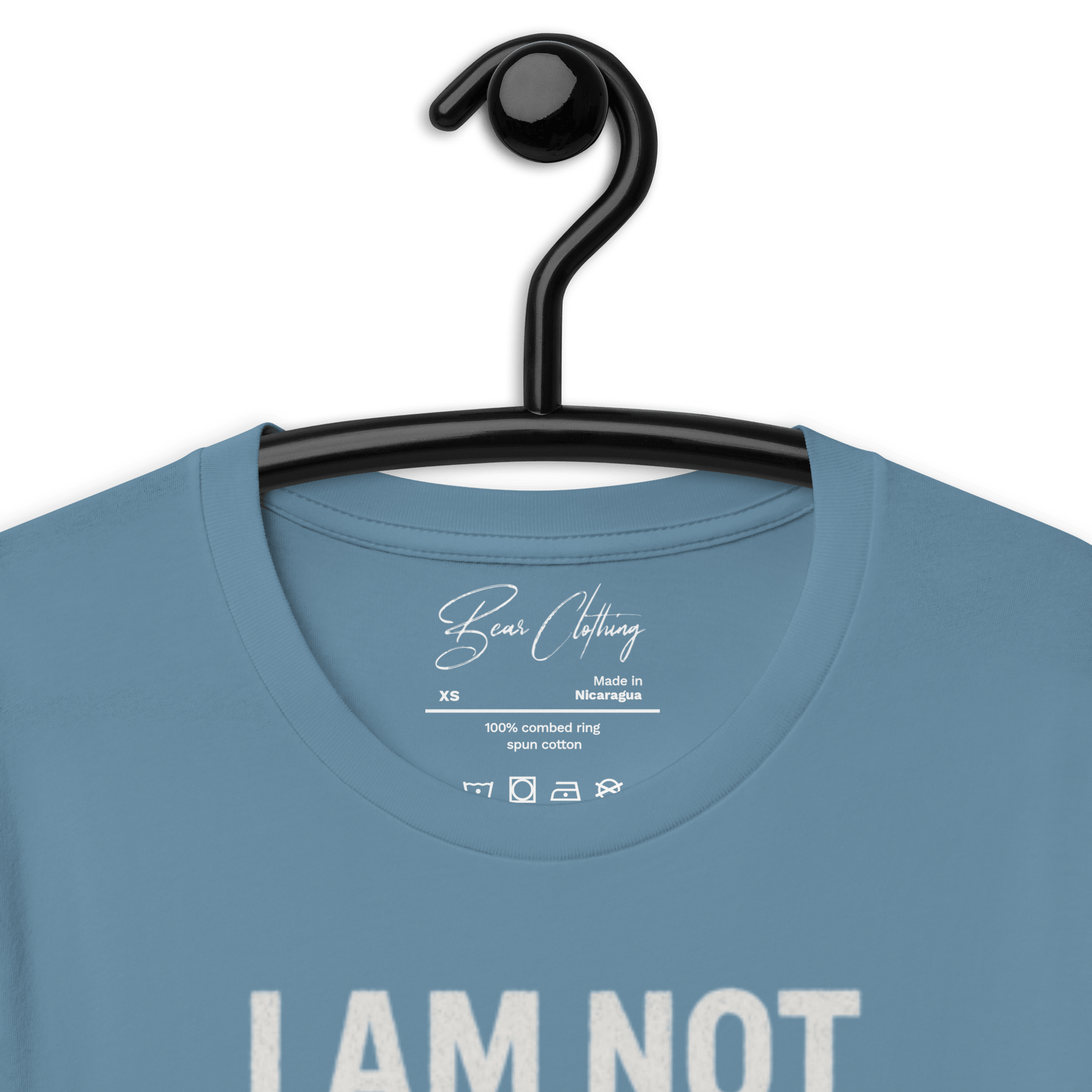 Full Body I Am Not Defined White Print Unisex t-shirt - Bearclothing