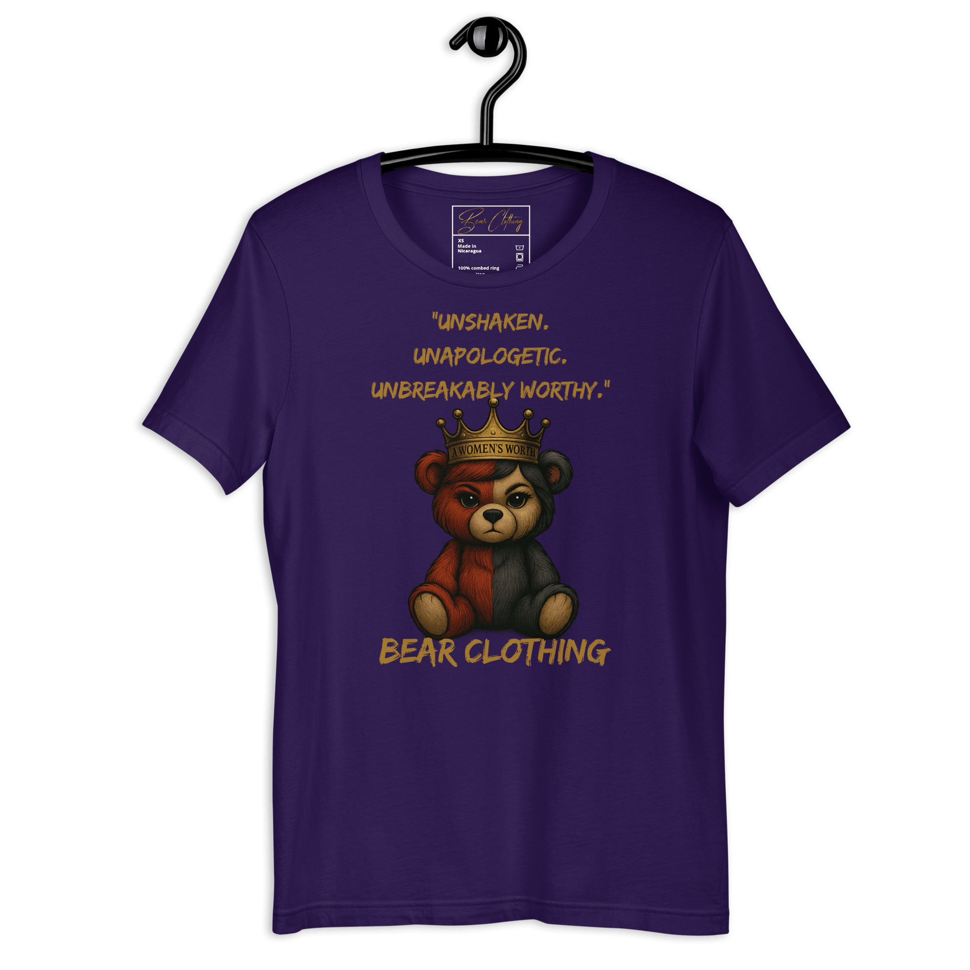 A Women’s Worth Full Body T-shirt - Bearclothing