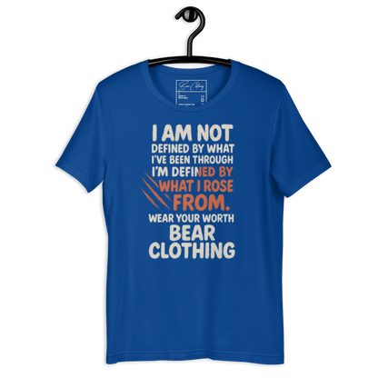 Full Body I Am Not Defined Two Print Unisex t-shirt - Bearclothing