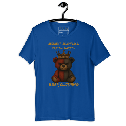 A Man’s Worth Full Body Premium T-shirt - Bearclothing