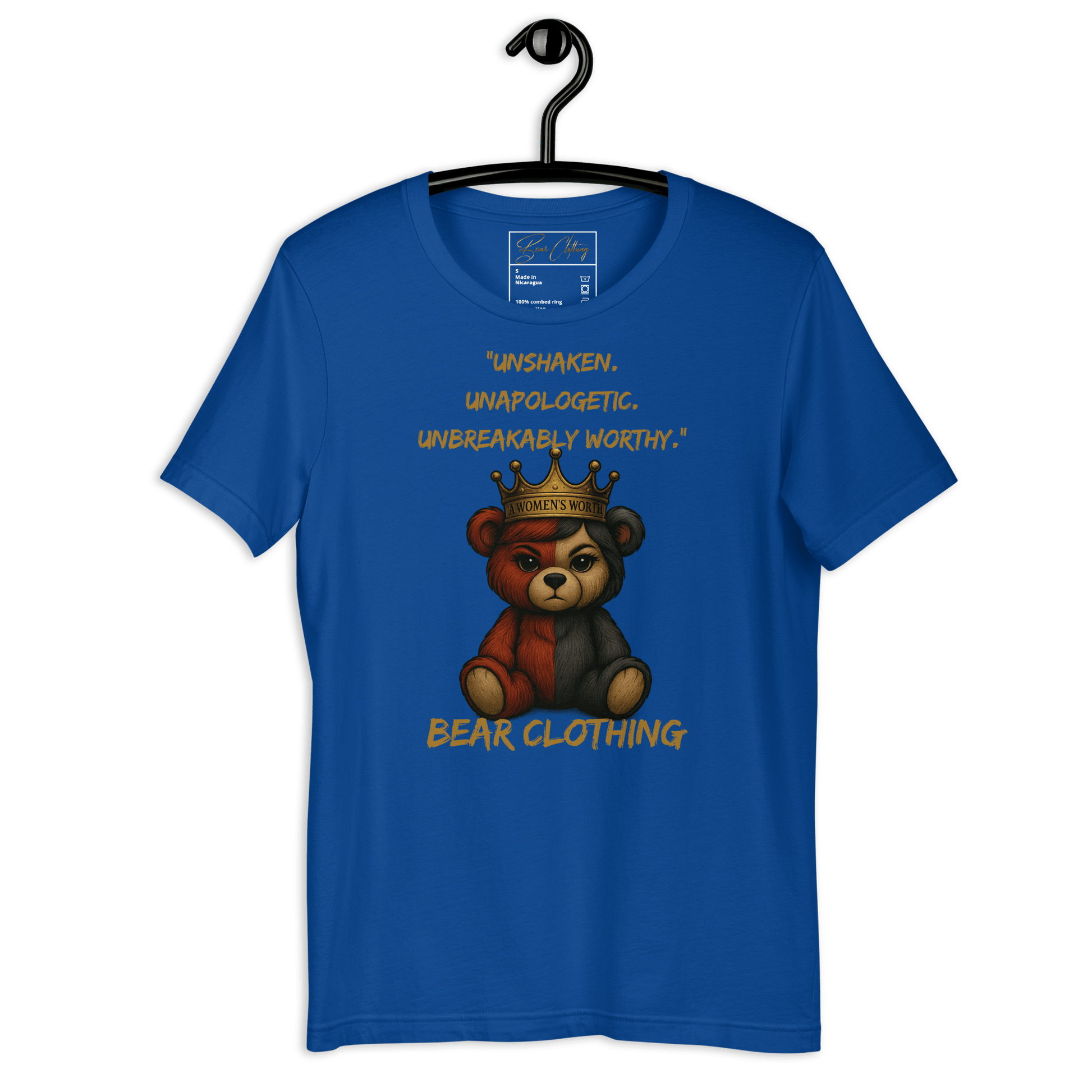 A Women’s Worth Full Body T-shirt - Bearclothing