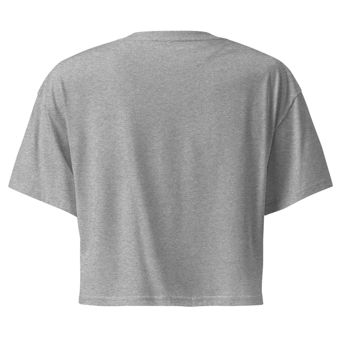 Gold Print Be Stronger Than Your Excuses Women's Crop Top - Bearclothing