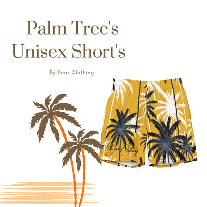 Palm Tree Unisex Shorts - Bearclothing