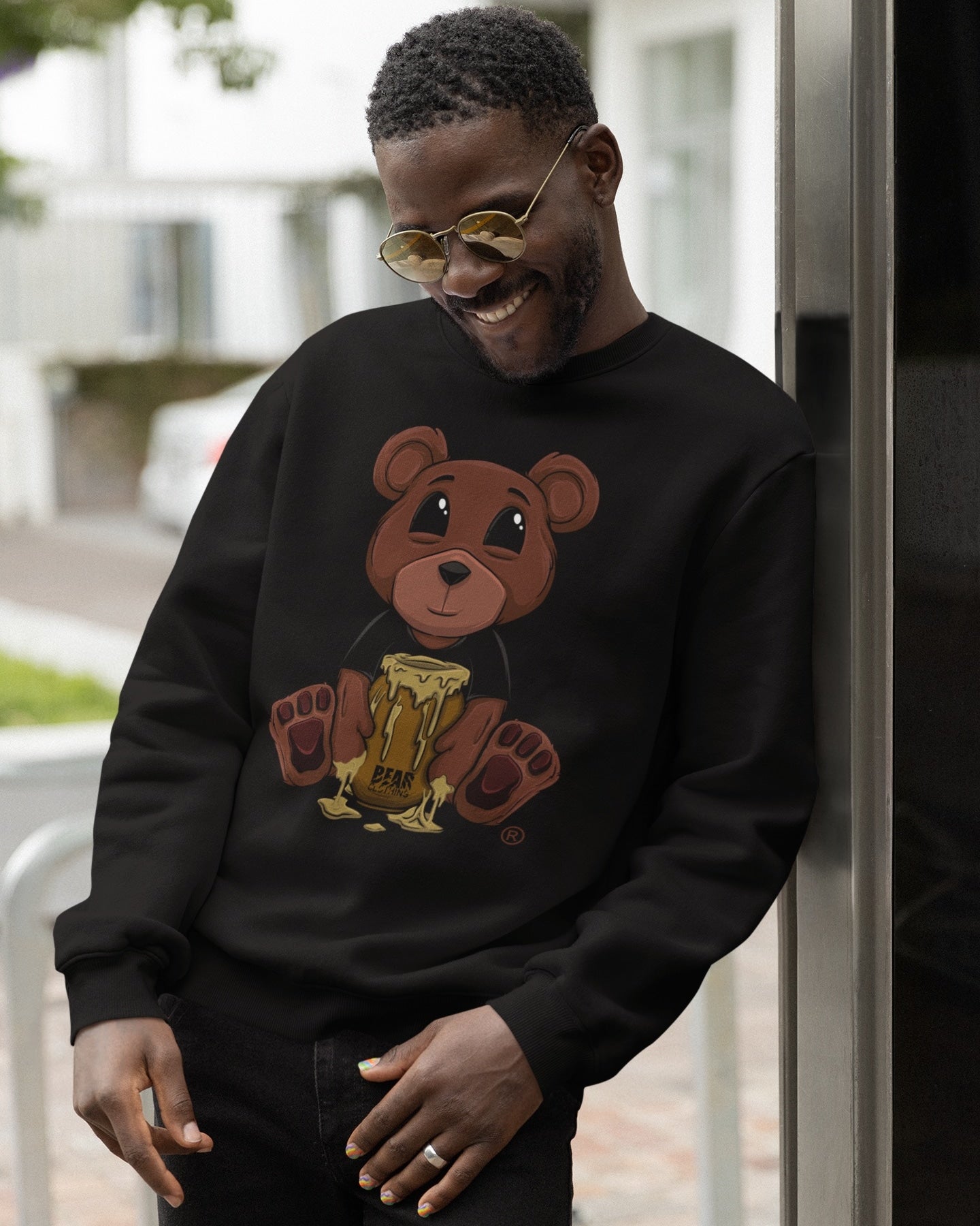 Unisex Honey Bear Premium Hoodie - Bearclothing