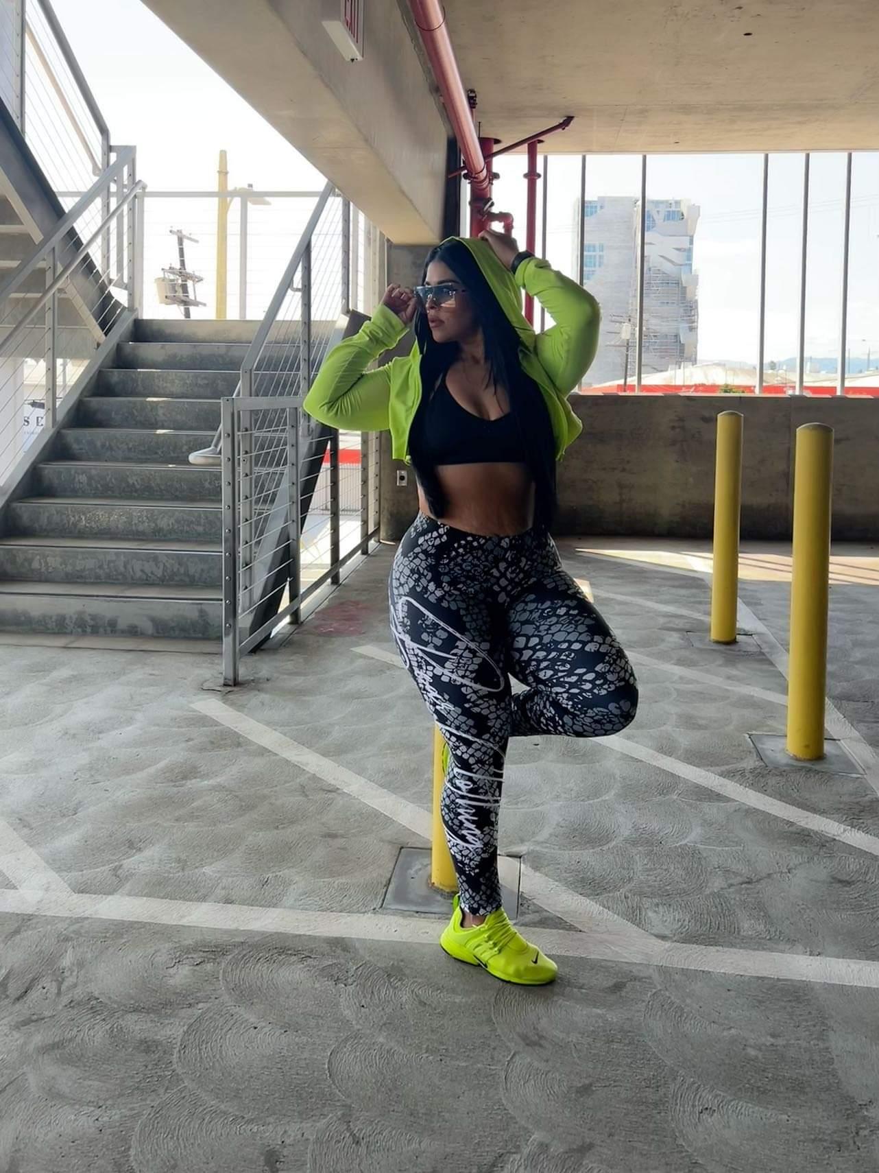 yoga Snakeskin Yoga Leggings - Bearclothing