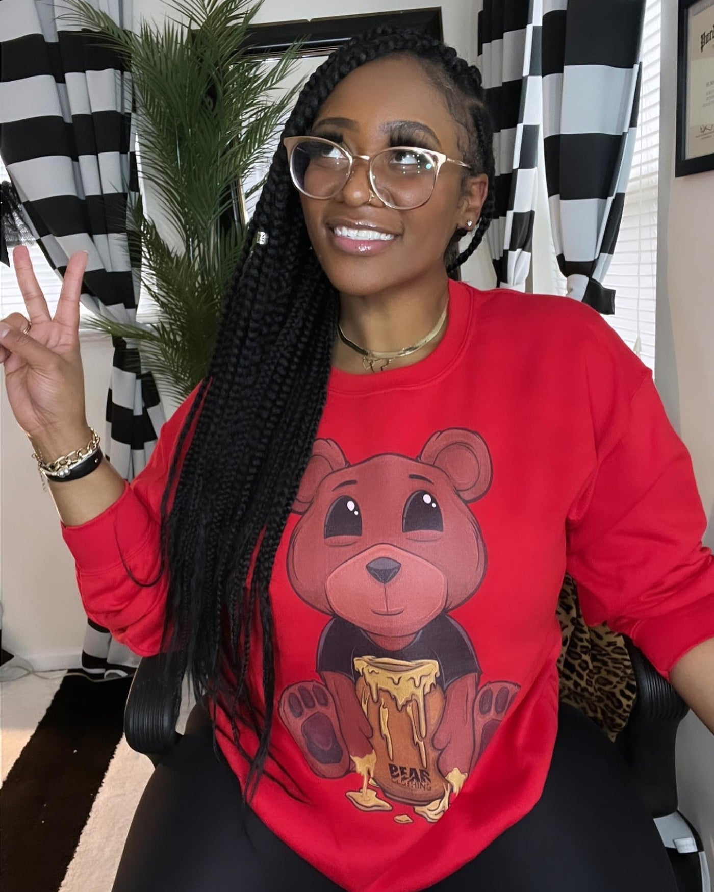 Honey Bear Unisex Sweatshirt (5xl available