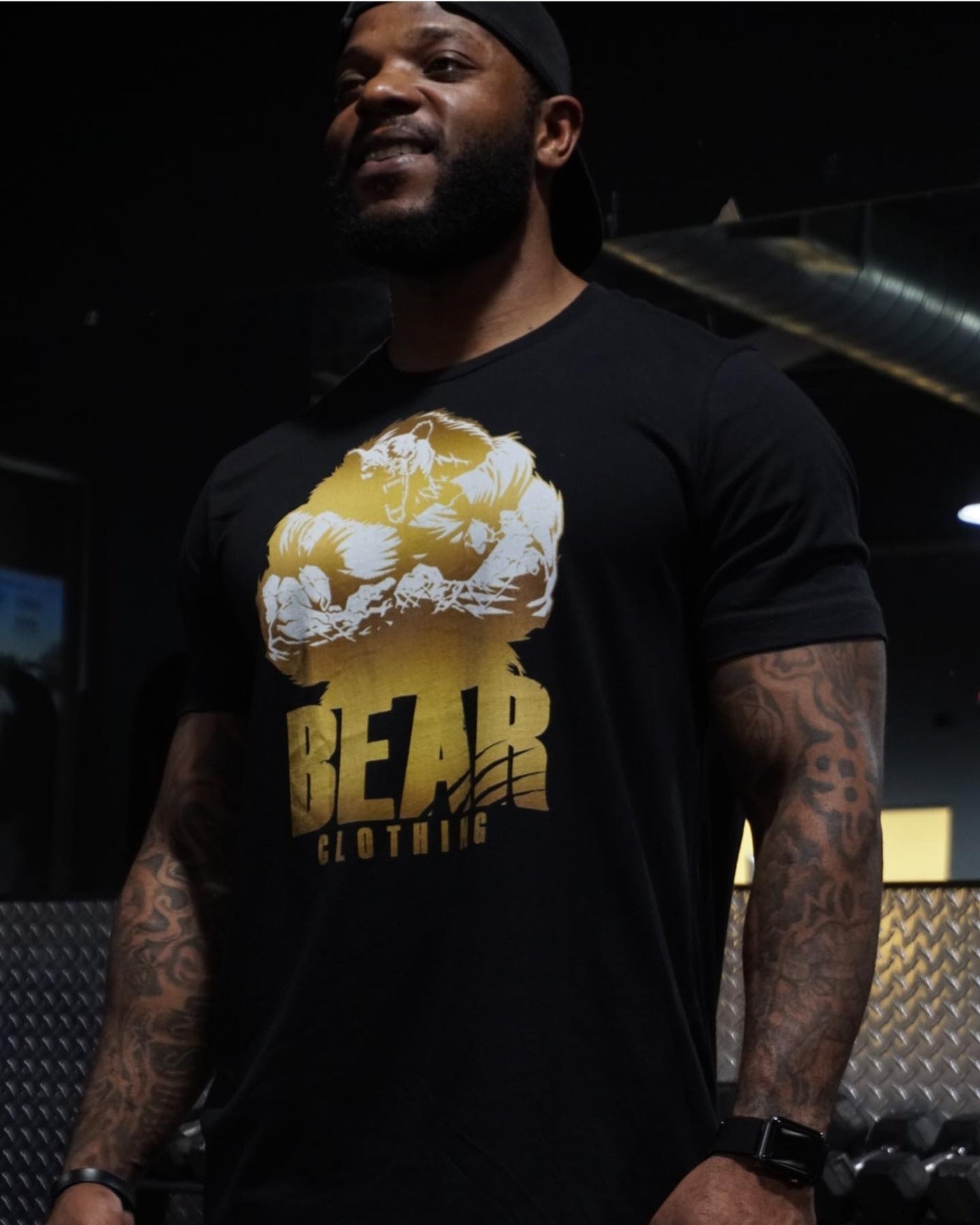 t Bear Strong Tee-Men Gold