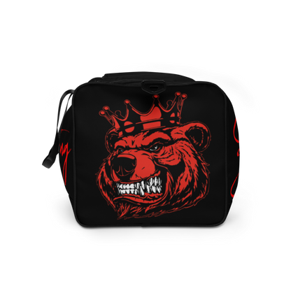 Red print Black Duffle bag Hat's & Accessories - Bearclothing