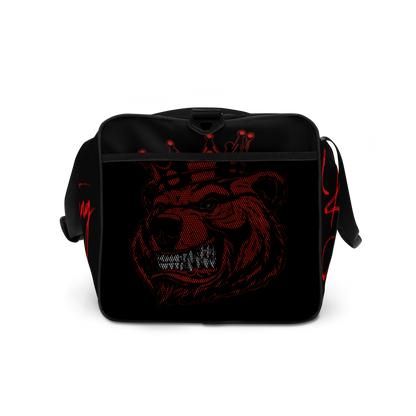 Red print Black Duffle bag Hat's & Accessories - Bearclothing