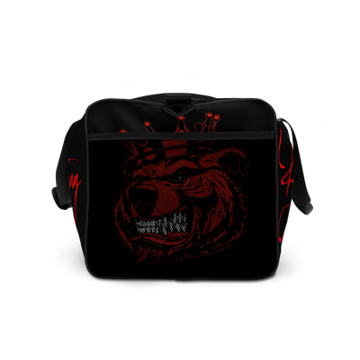 Red print Black Duffle bag Hat's & Accessories - Bearclothing