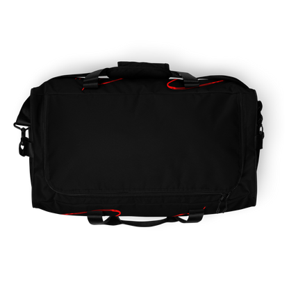 Red print Black Duffle bag Hat's & Accessories - Bearclothing