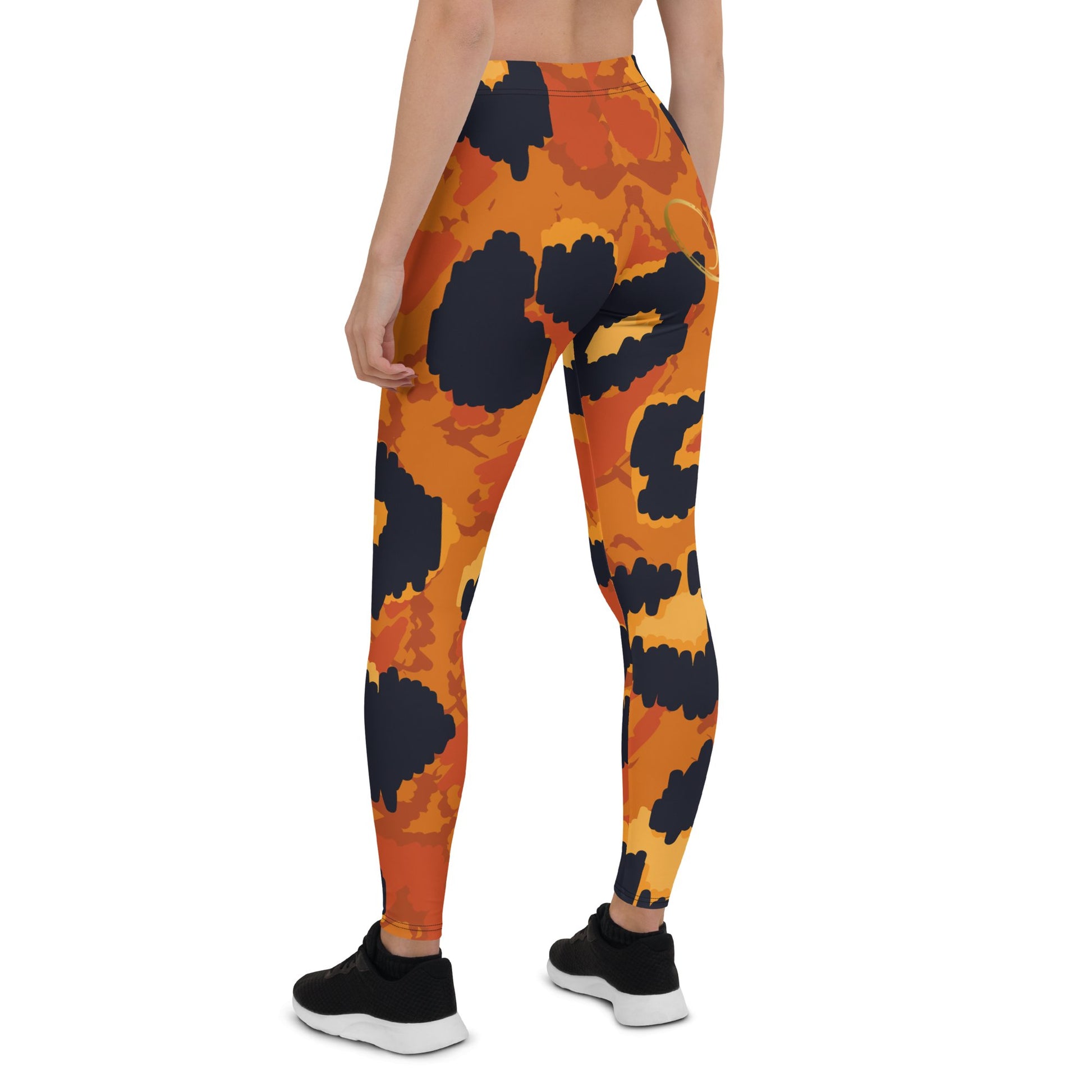 YOGA TIGER PRINT SHE'S A BEAST LEGGINGS - Bearclothing