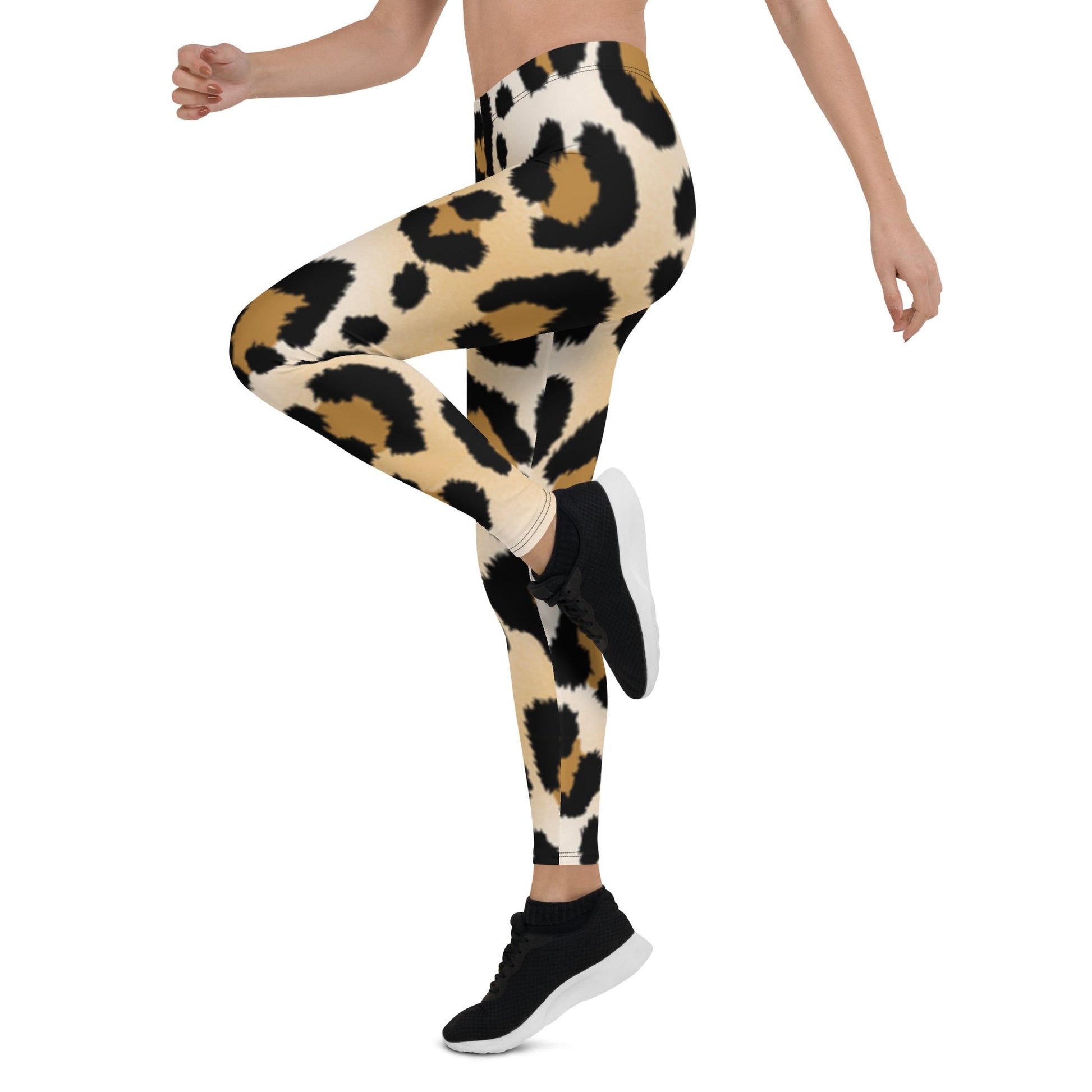 yoga She's a Beast Leopard Leggings. - Bearclothing