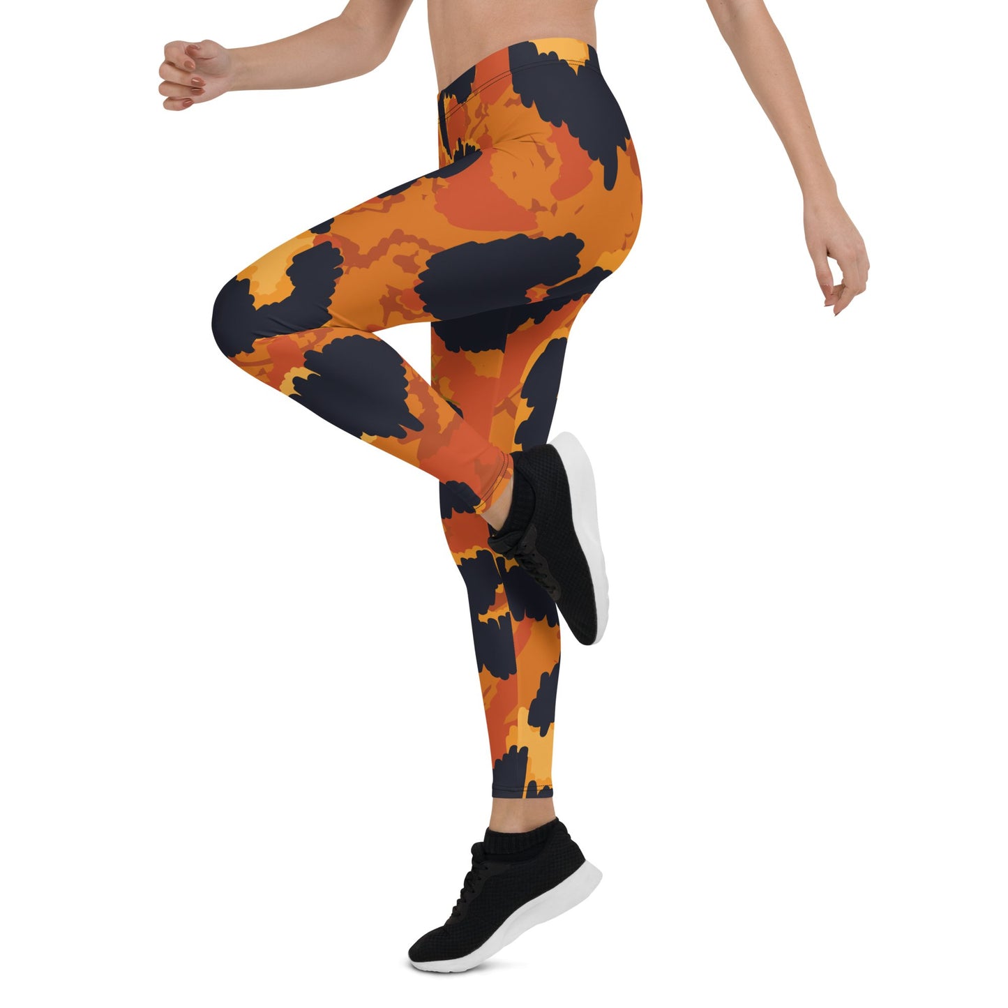 YOGA TIGER PRINT SHE'S A BEAST LEGGINGS - Bearclothing