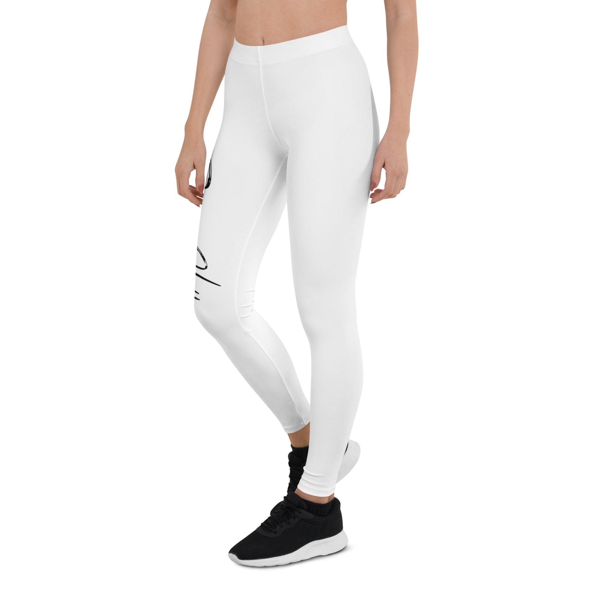 Yoga black print squat proof Leggings - Bearclothing