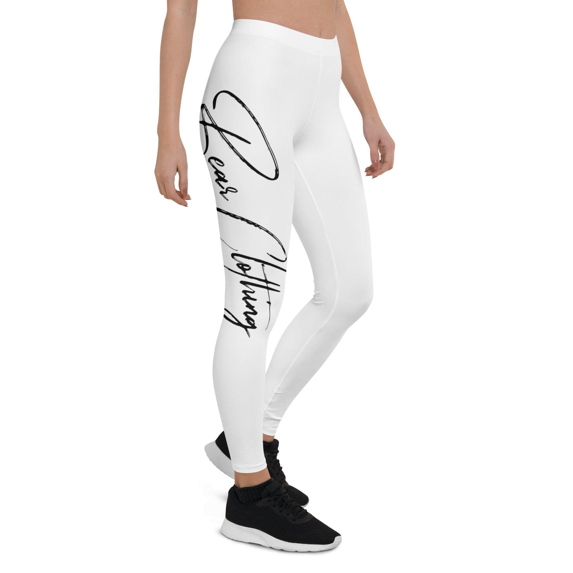 Yoga black print squat proof Leggings - Bearclothing