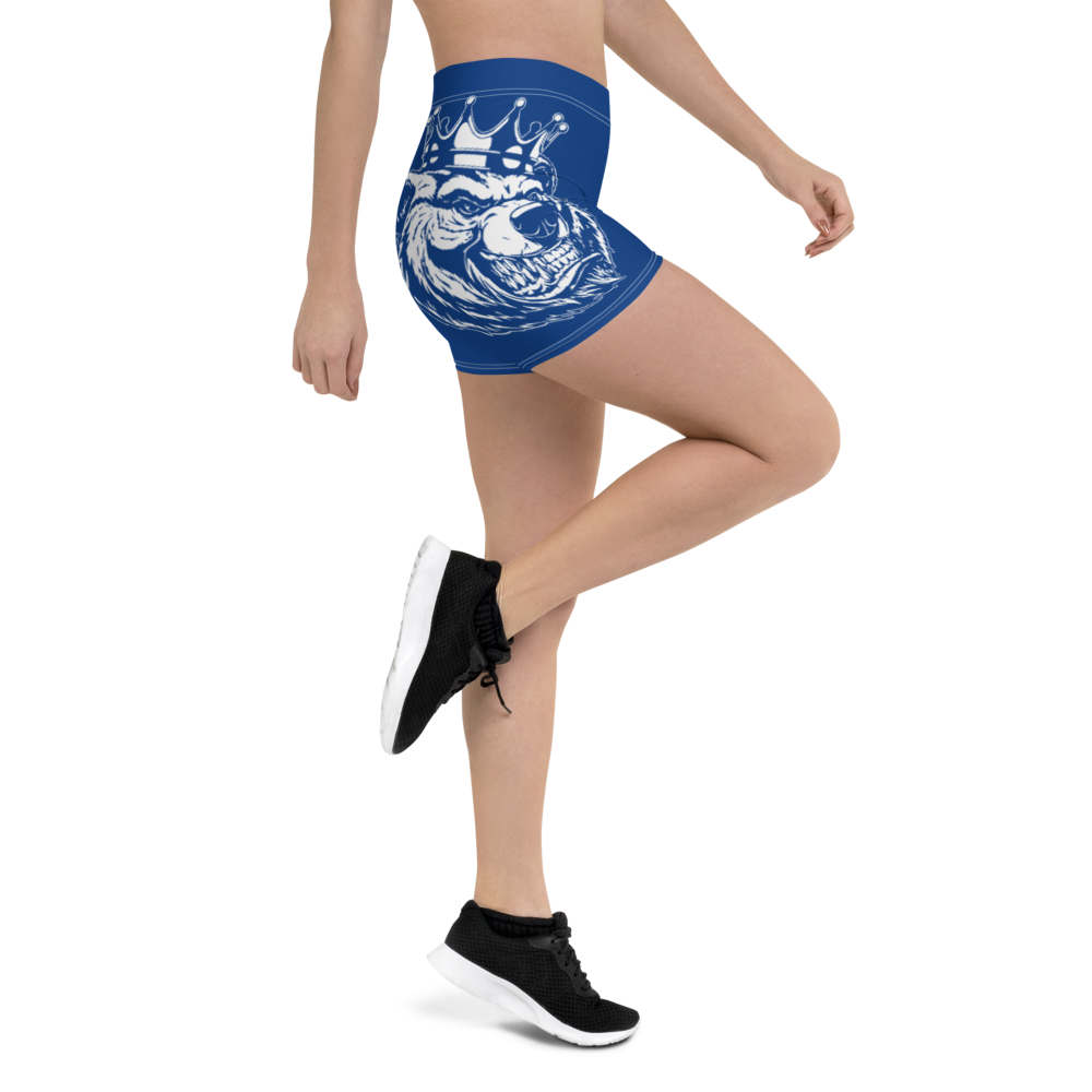 Nipsey Blue Yoga Shorts - Bearclothing