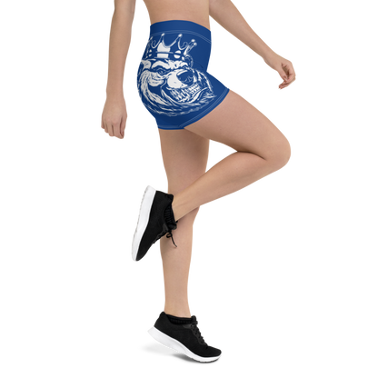 Nipsey Blue Yoga Shorts - Bearclothing