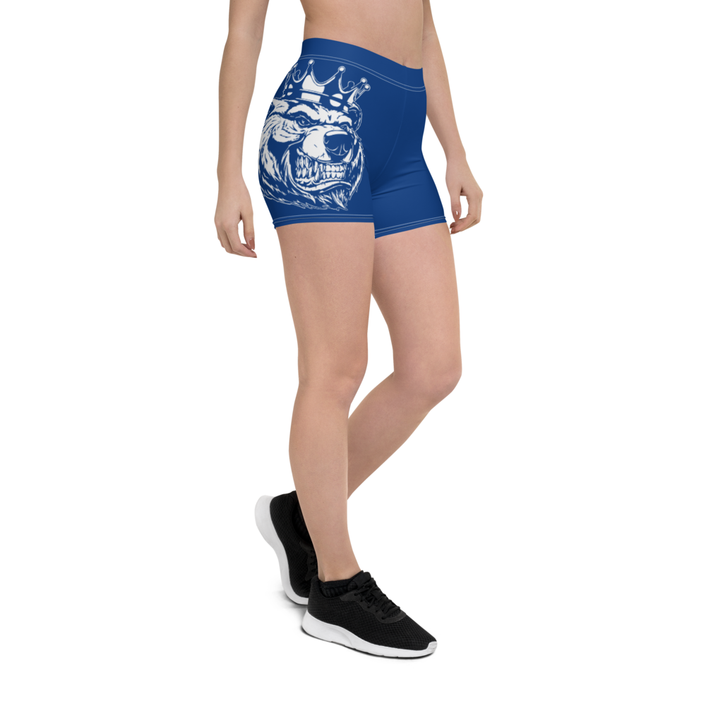 Nipsey Blue Yoga Shorts - Bearclothing