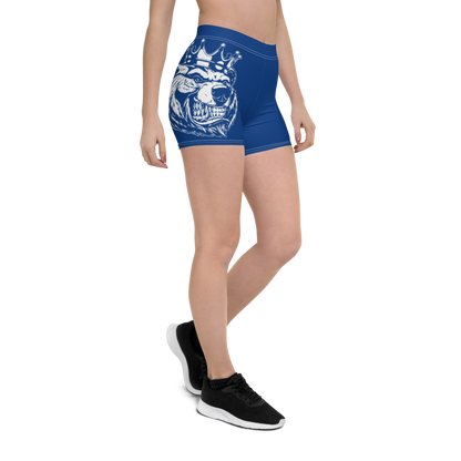 Nipsey Blue Yoga Shorts - Bearclothing
