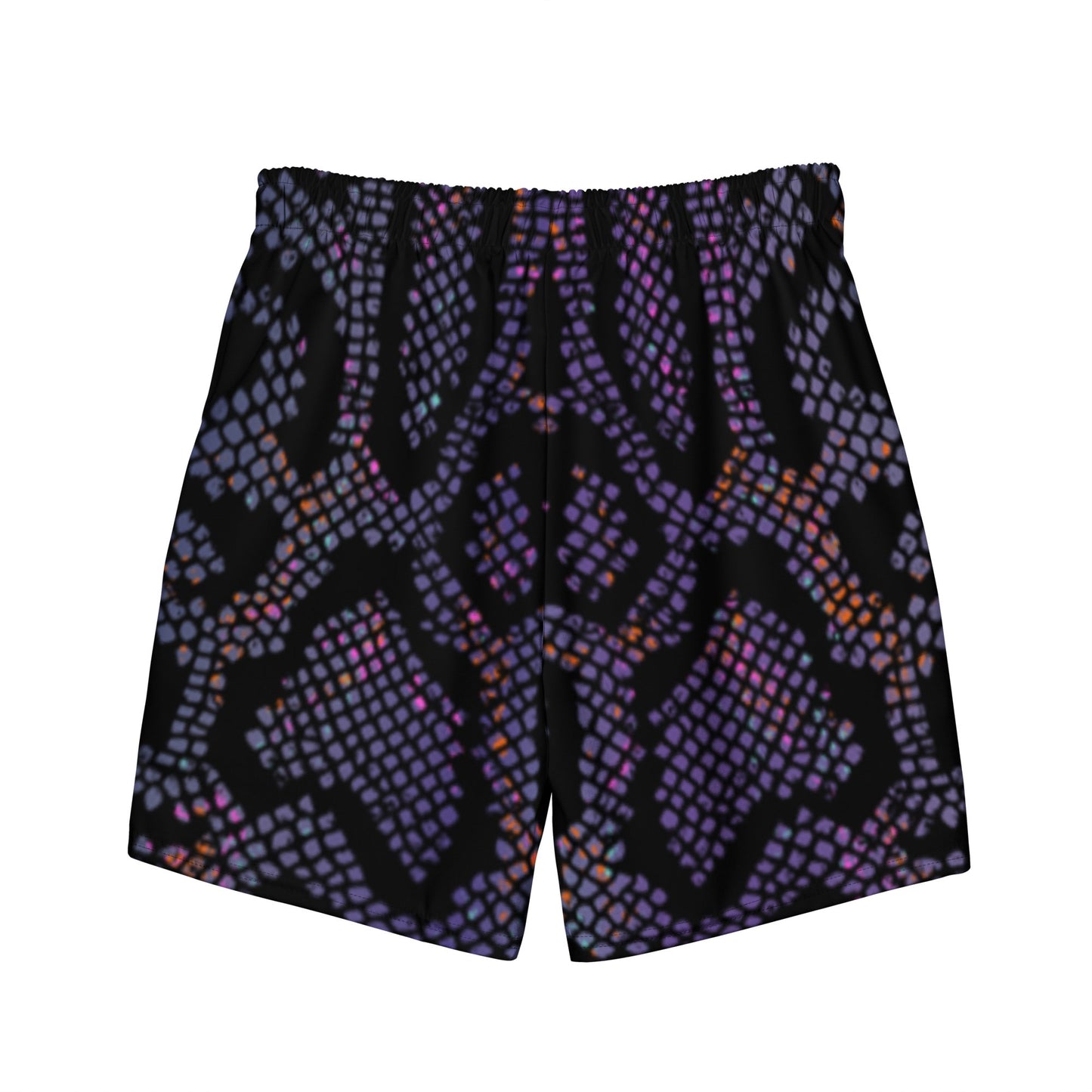 Purple Mamba Snake Unisex Shorts - Bearclothing