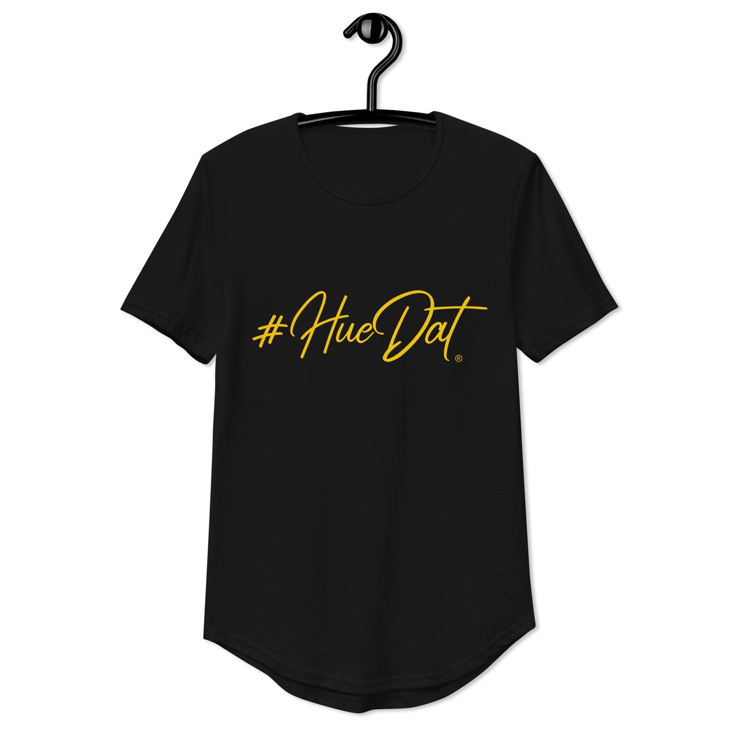 Huedat Men's Curved Hem T-Shirt - Bearclothing