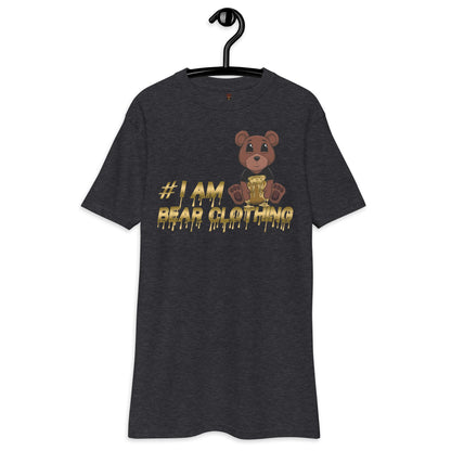 Honey Bear I am Bear Clothing Heavyweight Tee (Tall) - Bearclothing