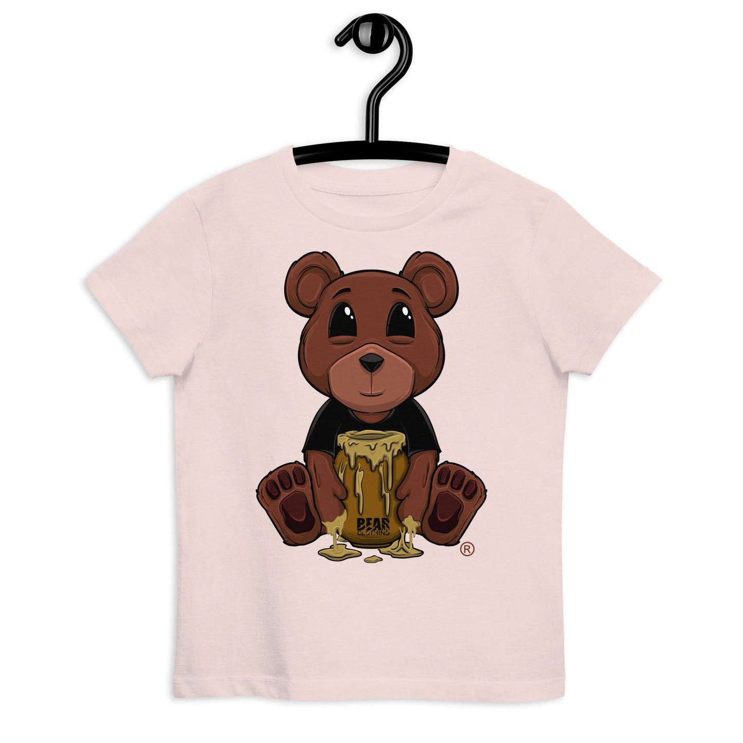 Honey Bear Organic Cotton Kids Tee - Bearclothing