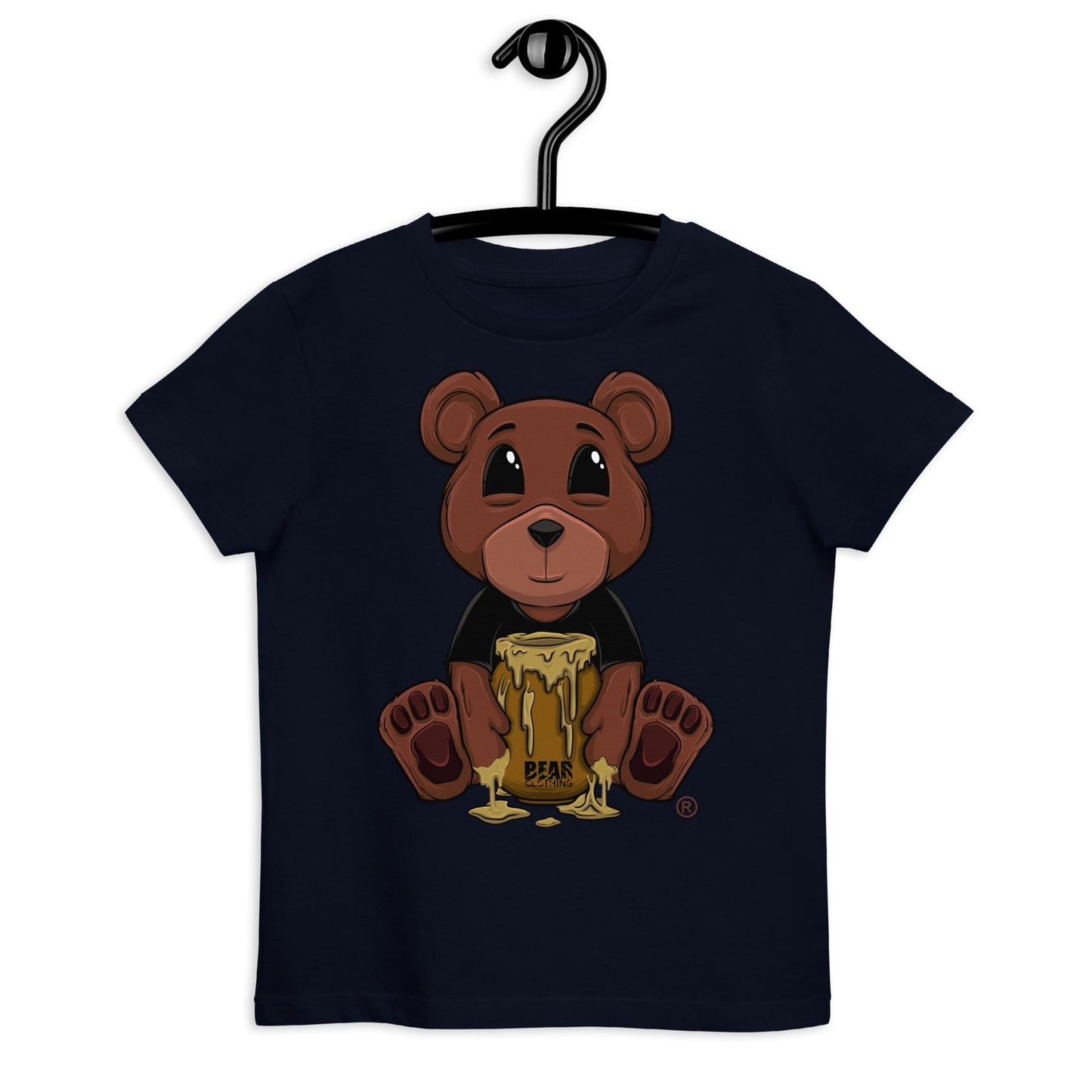Honey Bear Organic Cotton Kids Tee - Bearclothing