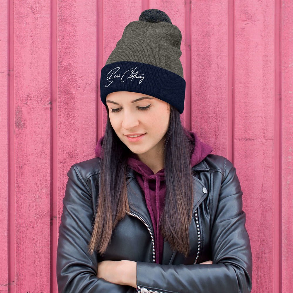 Pom-Pom Beanie Multiple Colors Hat - Bearclothing